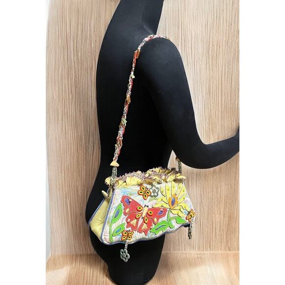 Vintage Mary Frances #954-44 "Damsel" Shoulder Bag - Picture 9 of 13